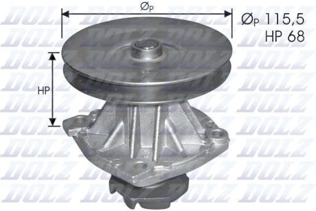 Помпа водяная DOLZ S135