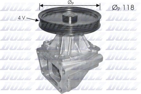 Помпа водяная DOLZ S146