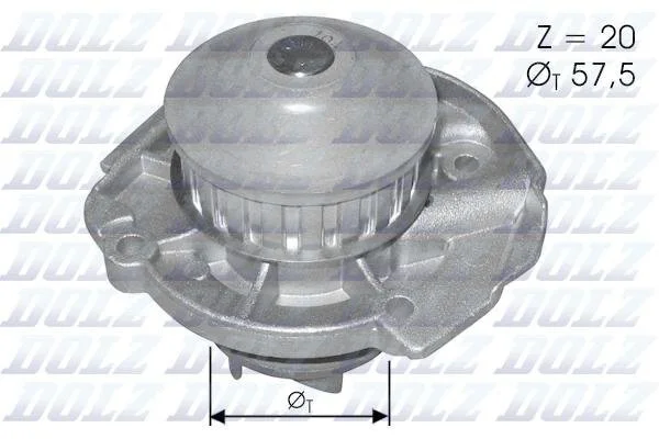 Водяний насос Dolz DOLZ S161 (фото 1)