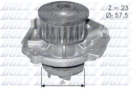 Помпа водяная DOLZ S219