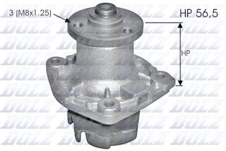 Помпа водяная DOLZ S348