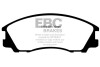 Тормозные колодки дисковые, комплект EBC DP1531 (фото 1)