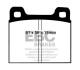Тормозные колодки дисковые, комплект EBC DP4104R (фото 1)