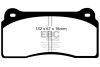 Тормозные колодки дисковые, комплект EBC DP41110R (фото 1)
