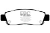 Тормозные колодки дисковые, комплект EBC DP41672R (фото 1)