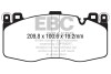 Тормозные колодки дисковые, комплект EBC DP42370R (фото 1)