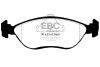 Тормозные колодки дисковые, комплект EBC DP989 (фото 1)