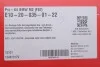 Комплект пружин (Pro-Kit) BMW 2 (F22/F87) 3.0 M2 (N55/S55) 15-21 (4 шт.) EIBACH E10-20-035-01-22 (фото 2)