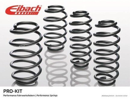 Комплект пружин (Pro-Kit) Volvo S60/V60 2.0-3.0 10-18 (4 шт.) EIBACH E10-84-014-03-22