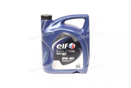 Олива 5W40 Evolution 900 NF (5L) (458984) (B4/A3/CF/SL/MB 229.3/VW502.00/505.00/PORSCHE A40) ELF 216651
