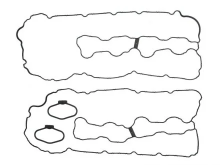 Прокладка кришки клапанів BMW 5/6/X5/X6/7 4.4/4.4D 08- (к-кт) ELRING 008.560