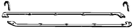 Прокладка клапанной крышки (комплект) ELRING 045.616