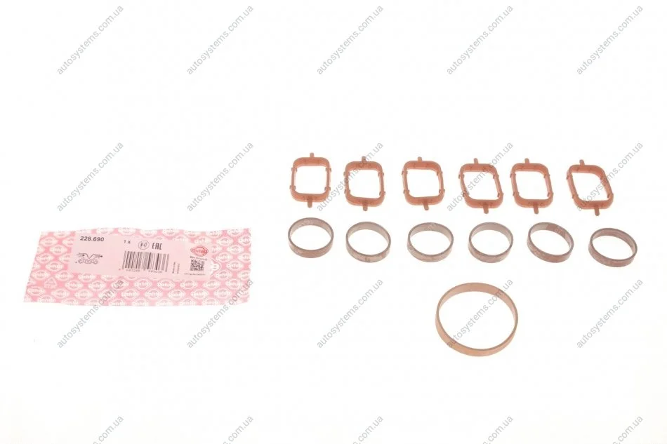 Прокладка колектора впускного BMW/Opel 2.5/3.0D M57 (к-кт) ELRING 228.690 (фото 1)