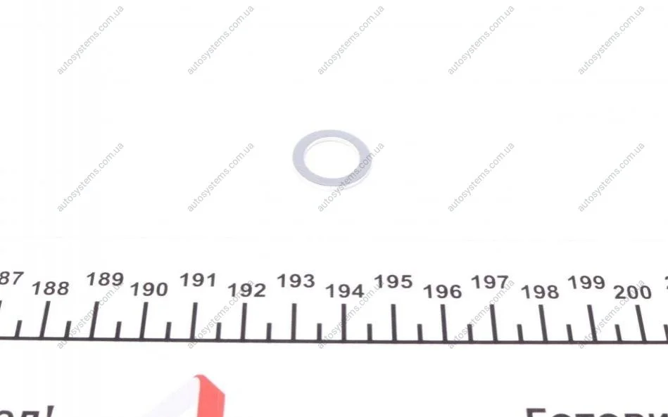 Кільце отвору зливу оливи VW Golf VI 2.0 (12x18x1. ELRING 239402 (фото 1)