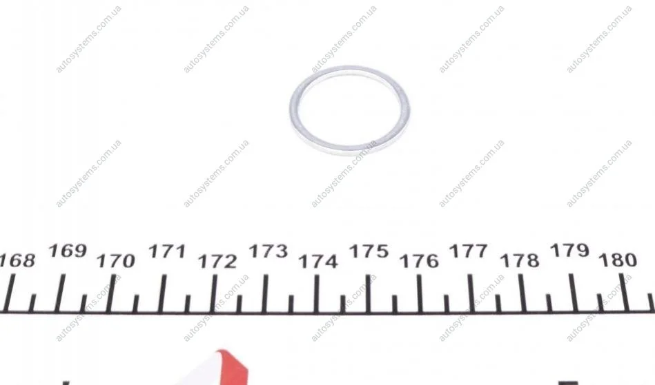 Прокладка натяжника ланцюга ГРМ (кільце) BMW 3 (E46)/5 (E39)/7 (E38) 3.5/4.0i 96-06 (22x27x1.5) ELRING 250.007 (фото 1)