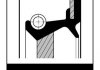 Сальник колінвалу (задній) Skoda Fabia 1.0/1.4 99-03 (42x58x8) ELRING 290.760 (фото 2)