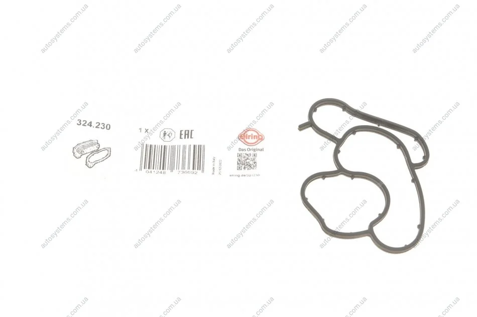 Прокладка корпуса фільтра масляного BMW X3 (E83) 2.0i 05-11 ELRING 324.230 (фото 1)