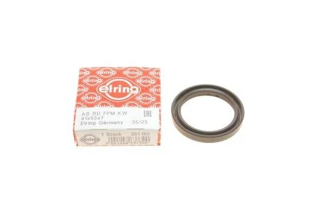 Сальник колінвалу (передній) Hyundai Accent/Elantra/Kia Cee\'d/Sportage 1.1D-1.7D 05- (41x53x7) ELRING 351.180