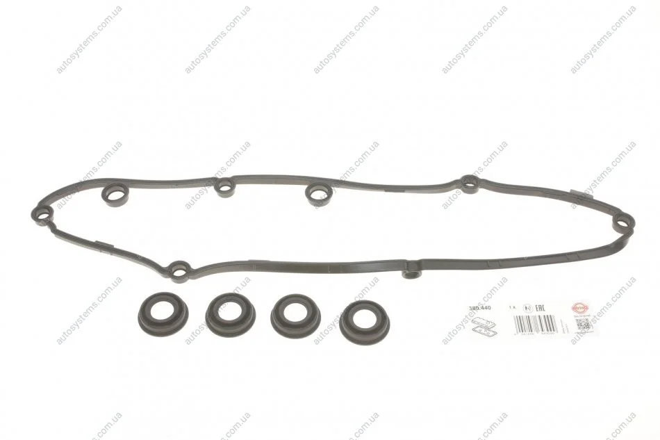 Прокладка кришки клапанів VW Caddy III/IV 1.6TDI 10- (к-кт) ELRING 380.440 (фото 1)