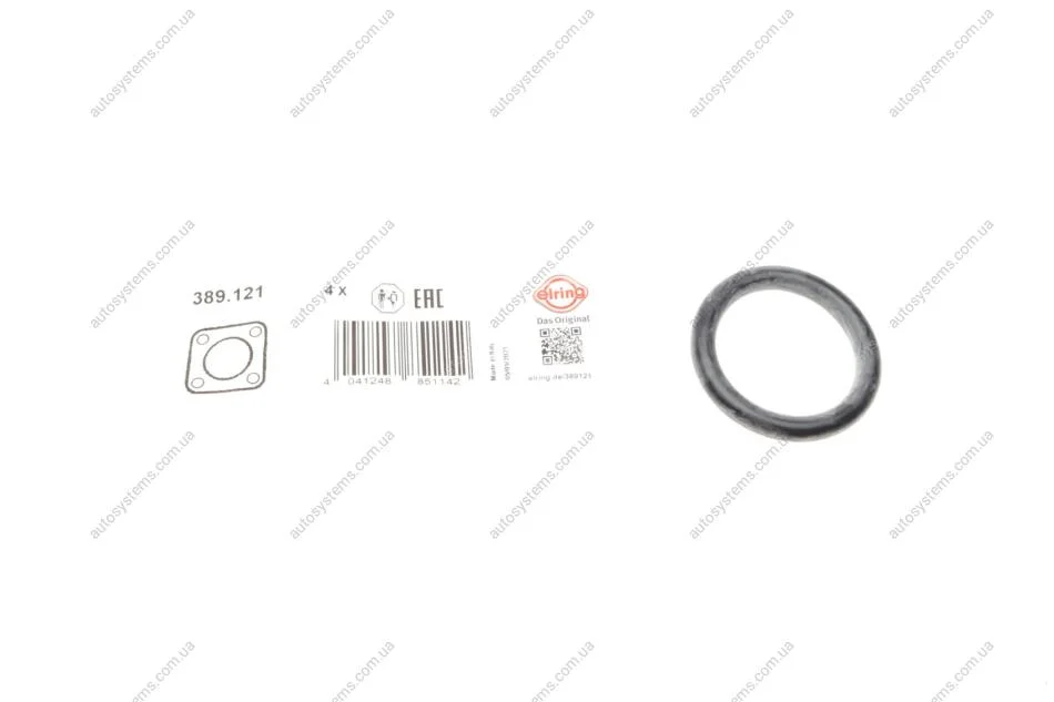 Прокладка колектора впускного Citroen Berlingo/Peugeot Expert 1.6 HDI 05- (d=35mm) ELRING 389.121 (фото 1)