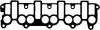 Прокладка колектора впускного VW Golf V 2.0 TDI 03-13 ELRING 477.630 (фото 2)