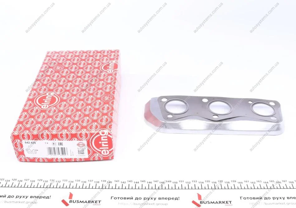 Прокладка колектора випускного VW Polo 1.2i 02-09 ELRING 542420 (фото 1)