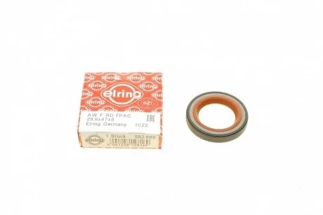 Сальник вала первинного КПП MB Sprinter 96-06 (29.9x47x8) ELRING 582.689