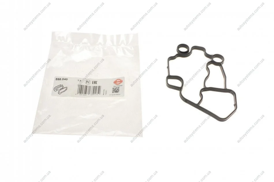 Прокладка корпуса фільтра масляного Audi A4/A6 2.0TFSI/VW Golf V 2.0 06- ELRING 598.040 (фото 1)