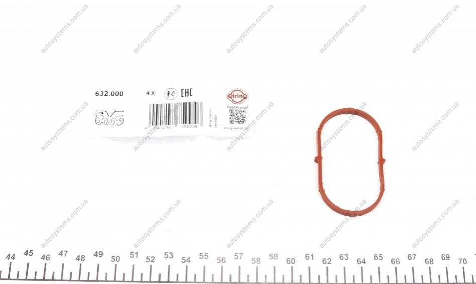 Прокладка впускного колектора MB CLS(C218)/E(A207/ ELRING 632000 (фото 1)