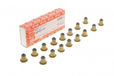 Сальник клапана (впуск/випуск) BMW 3 (E90)/5 (E60) 07-11 (к-кт 16шт), N43 ELRING 715.550