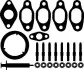 Комплект прокладок турбіни VW T5 1.9 TDI 03-09 ELRING 722.050 (фото 2)