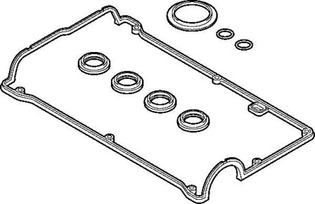 Прокладка клапанной крышки (комплект) ELRING 722.400
