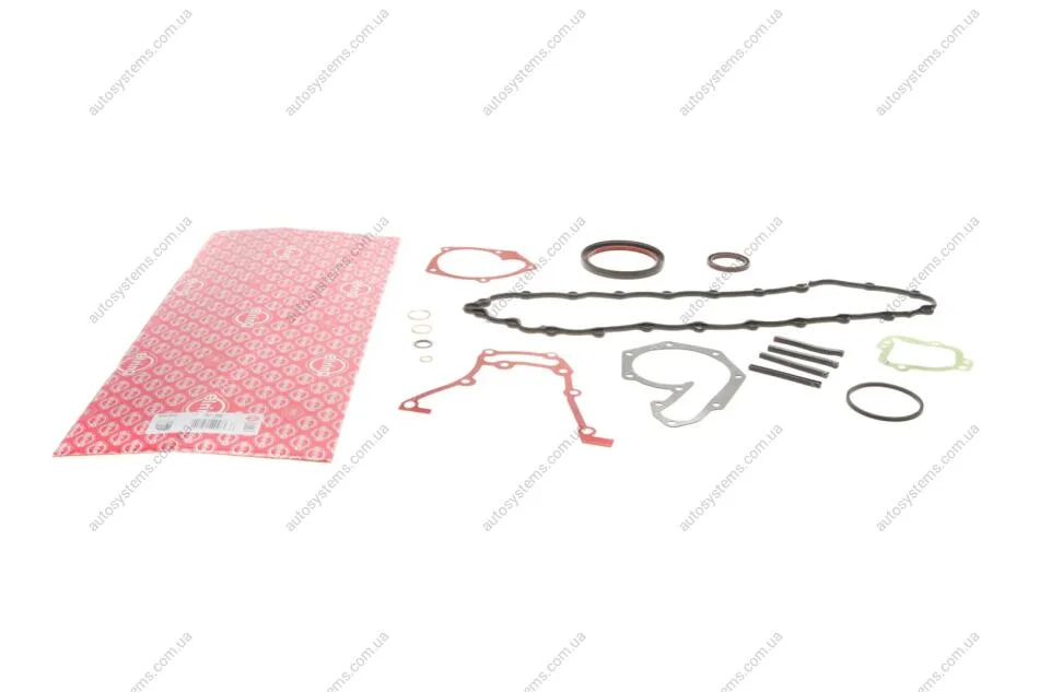 Комплект прокладок (нижній) Renault Trafic/Opel Movano/Vivaro 1.9dCi 01- F9Q/F8Q/F4P/F3R ELRING 906.550 (фото 1)