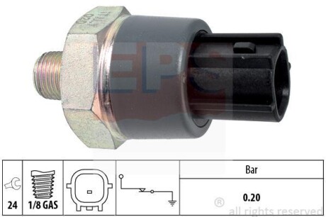 Датчик давления масла EPS 1.800.166