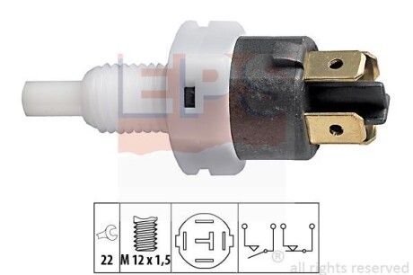 Выключатель стоп-сигнала EPS 1.810.086
