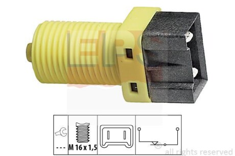 Выключатель стоп-сигнала EPS 1.810.133
