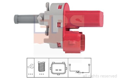 Датчик положения педали сцепления EPS 1.810.171