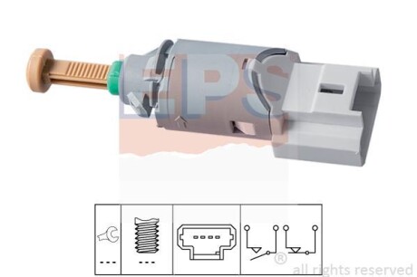 Выключатель стоп-сигнала EPS 1810227