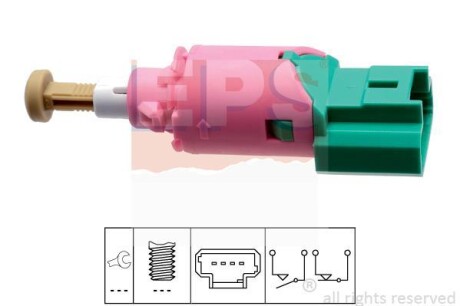 Выключатель стоп-сигнала EPS 1.810.235