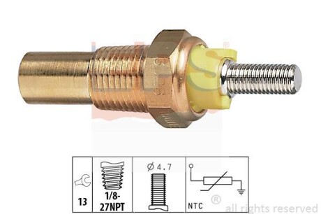 Датчик температуры EPS 1.830.028