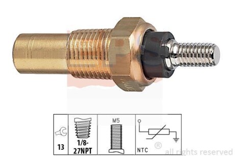 Датчик температуры EPS 1.830.082