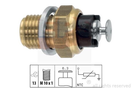 Датчик температуры масла в двигателе EPS 1.830.093