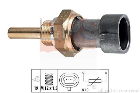 Датчик температуры масла в двигателе EPS 1.830.098