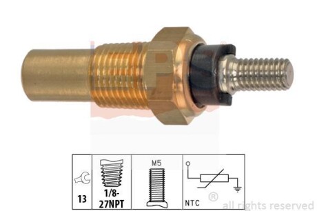 Датчик температуры топлива EPS 1.830.136