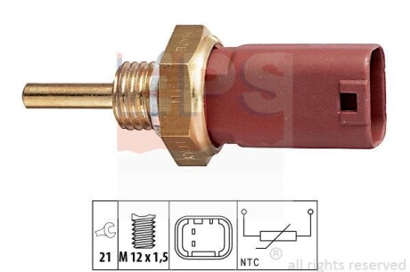 Датчик температуры охлаждающей жидкости EPS 1.830.242