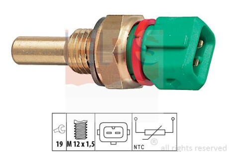 Датчик температуры охлаждающей жидкости EPS 1.830.243