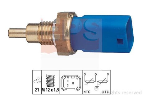 Датчик температуры охлаждающей жидкости EPS 1.830.275