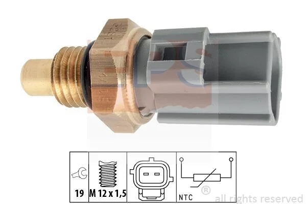 Датчик температури палива Ford Transit 2.2-2.4 TDCi 06-/Opel Meriva A 1.7 CDTI 06- EPS 1.830.281 (фото 1)
