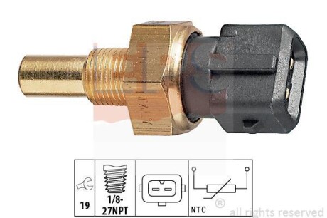 Датчик температуры охлаждающей жидкости EPS 1.830.283