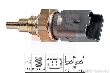 Датчик температуры охлаждающей жидкости EPS 1.830.286